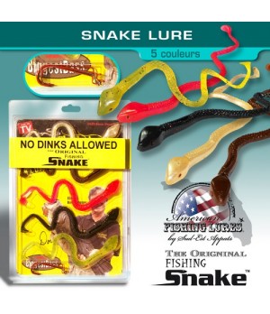 Snake lure 5 couleurs