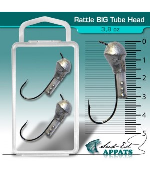 Rattle Big Tube Head - 3/8 oz