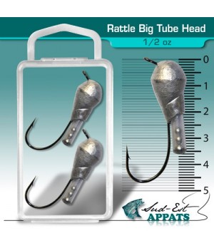Rattle Big Tube Head - 1/2 oz